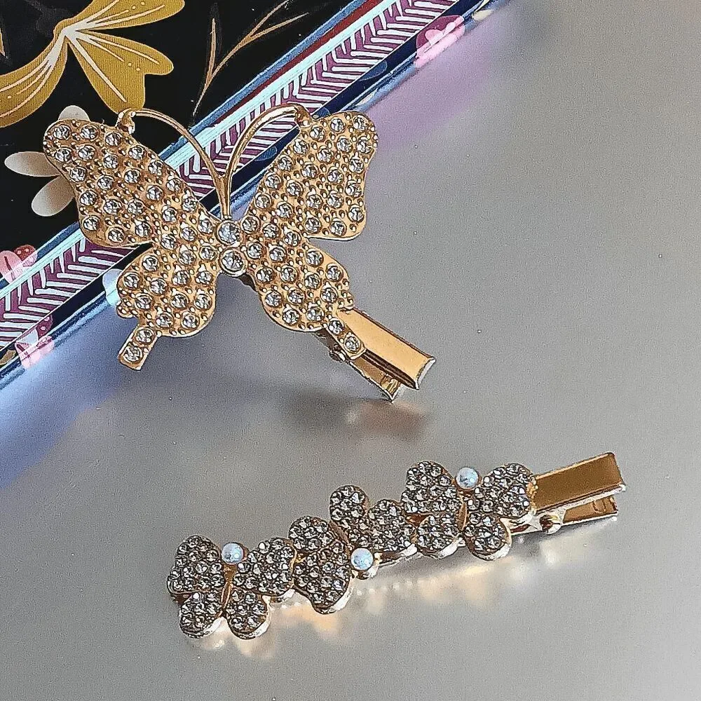 2 Piece Butterfly Hair Accessory Set